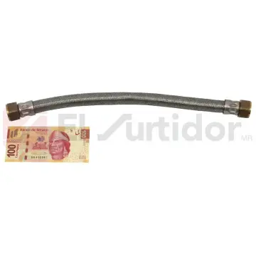 Alimentador Para Calentador 3/4x3/4x40h-h Miber Maic-a040 Acero Inoxidable