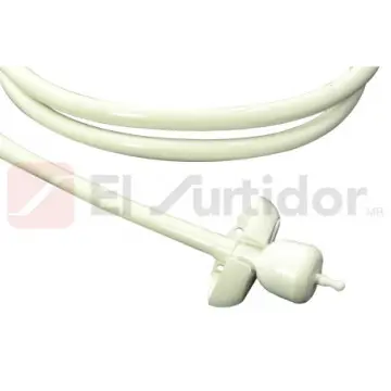 Brazo de Regadera A Techo Valmex Ce23.211 Brush Acero Inoxidable