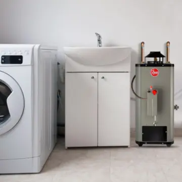 Calentador Para Agua de Paso Rápida Recuperación Rheem 6 Litros Gas Natural Rhhr-06n/687278 Gris