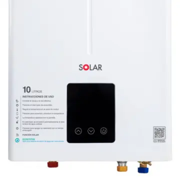 Calentador Para Agua Instantáneo Tiro Forzado Rheem Rhtf-chn10n 10l Para Gas Natural Blanco