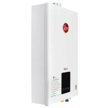 Calentador Para Agua Instantáneo Tiro Forzado Rheem Rhtf-chn10n 10l Para Gas Natural Blanco