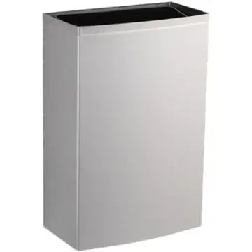 Basurero Rectangular Contura Bobrick B-277 Satín
