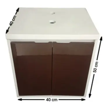 Tocador Geminis Diseños Y Gabinetes 40x40x50 Blanco