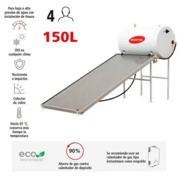 Calentador Para Agua Solar Iusa Enerhit Vtx Scsipv 213075