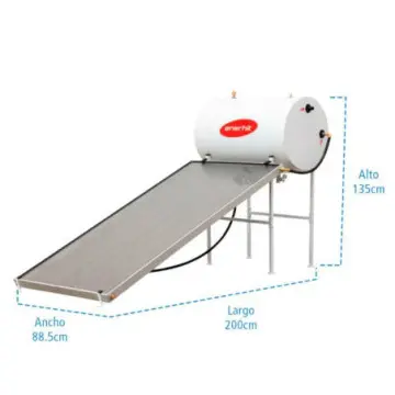 Calentador Para Agua Solar Iusa Enerhit Vtx Scsipv 213075