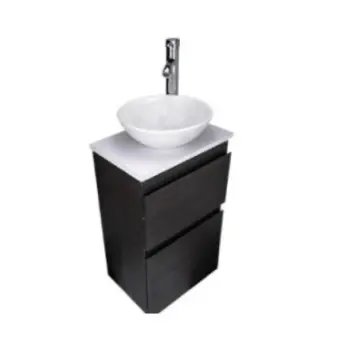 Tocador Con Lavabo de Una Perforación Valmex Cadiz 42x28x80 Tabaco