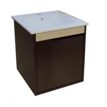 Tocador Sin Cubierta Luna 40X40X50 Chocolate DYG