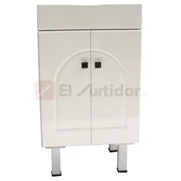 Tocador Azulejos Decorados Ballenato Habitat Blanco