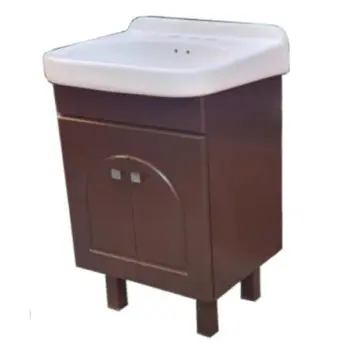 Tocador Azulejos Decorados Ballenato Habitat Chocolate