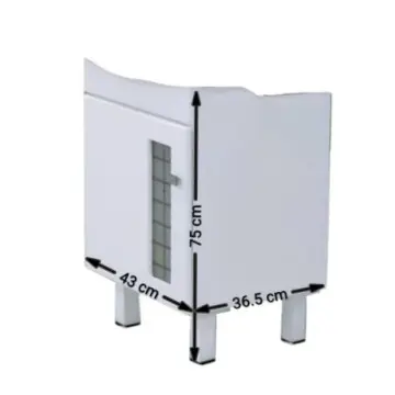 Tocador Azulejos Decorados Delfin Veracruz Blanco