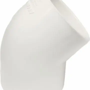 Codo 45° Hidráulico Amanco 50 mm C40 945025 Blanco