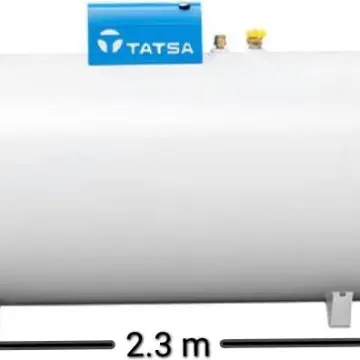 Tanque Estacionario Tatsa de 1600 Litros Blanco
