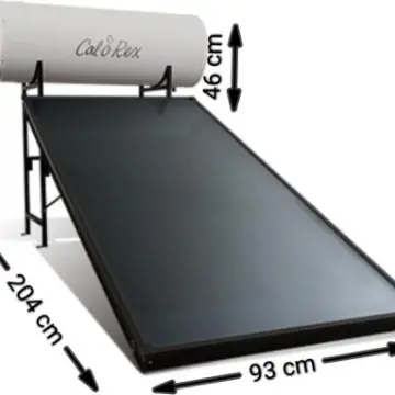 Calentador Solar Calorex Termosifón SL 150 50301090204 Blanco.