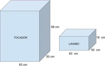 Tocador Band 80 Con Lavabo Orbis Sin Espejo Gris Mate 90409