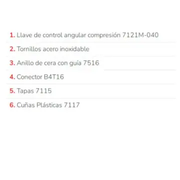 Kit de Instalación Para WC N