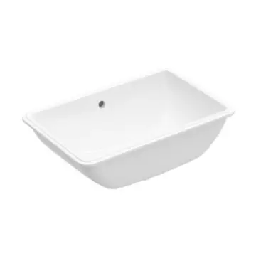 Lavabo Villeroy & Boch Lunea Rectangular Blanco 55 cm Sin Cubierta 51225301
