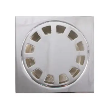 Coladera Zamac Alan Modelo 230 8x8" Cromo