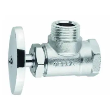 Llave de Control Angular Urrea 401st Cromo