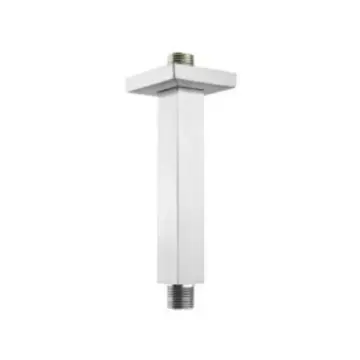 Brazo Cuadrado A Techo Para Regadera Wasser Wa30.211 Cromo