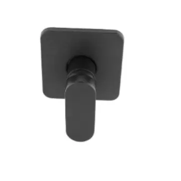 Monomando Para Regadera Sin Desviador Dica 4472e.2 Negro Mate