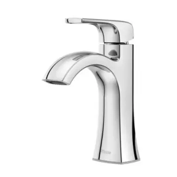 Monomando Corto Para Lavabo Pfister Bruxie Lf042biec Cromo Pulido