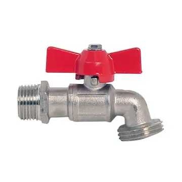 Llave Esfera Con Rosca Rugo 2im Satín