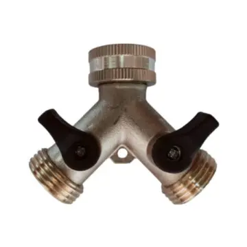 Llave Para Doble Manguera Valmex 19mm. Y40.101 Latón