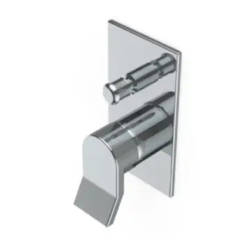 Monomando Para Tina O Regadera Urrea Con Desviador Lox 9437fr Cromo