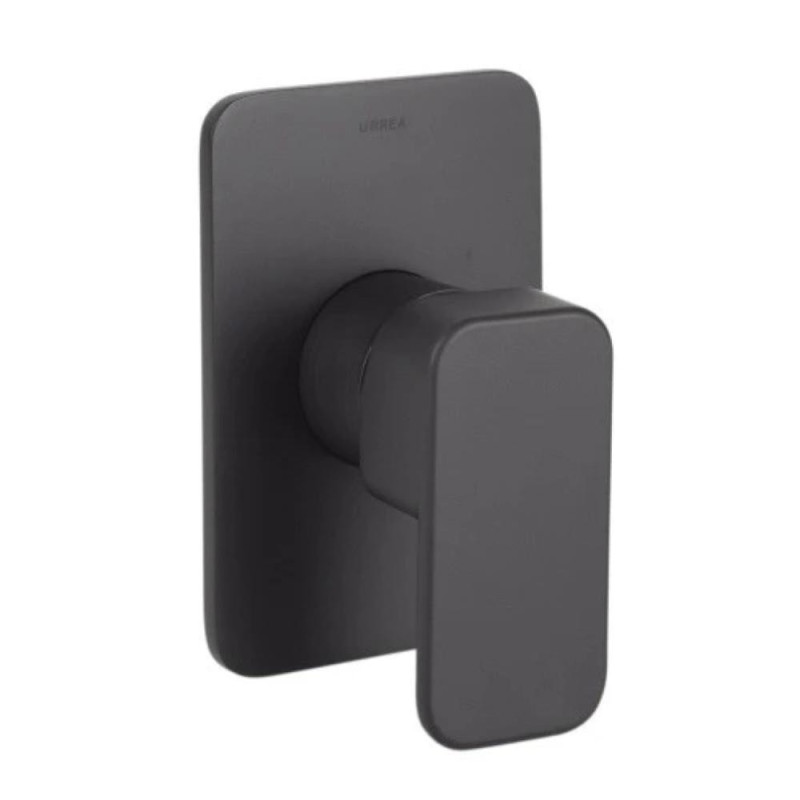 Home Depot Llave Mezcladora Monomando Para Regadera Negro Mate