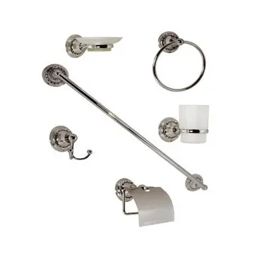 Juego de Accesorios 6 Piezas Rugo Je-98c Cromo