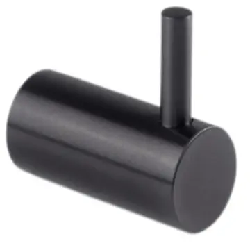 Gancho Sencillo Urrea Inox.06.2 Negro