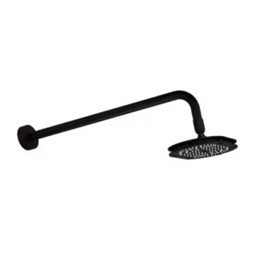 Regadera de Plato Cuadrado Helvex Premier Ébano H3005-tr035-eb Negro