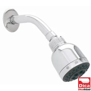 Regadera Con Brazo Y Chapetón Dica 4508b Cromo