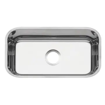 Tarja Rectangular de Acero Inoxidable Tramontina 94085/505 56x34 Pulido