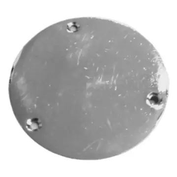 Tapa Ciega Chica Hidrotecnia 3 Hoyos de Bronce Htr3cbch Cromo