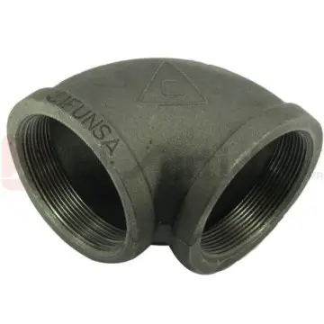 Codo 90° Cifunsa Negro 100 Mm