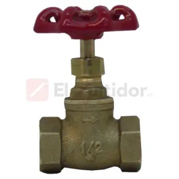 Llave de Globo Roscable de Compuerta Dica 4065cc.13 Bronce