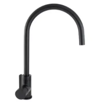 Monomando Para Fregadero Urrea 9480.2 Negro Mate