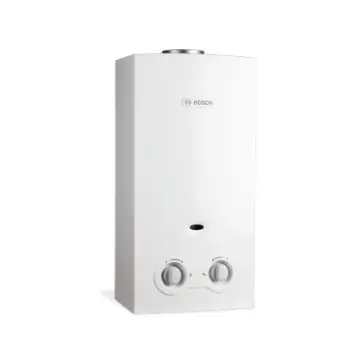 Calentador Para Agua Instantaneo Bosch Eco 11l Para Gas Lp 77365005861 Blanco