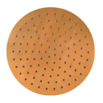 Regadera de Plato Redonda de 25cm Urrea 2225inox.5 Oro