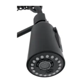 Monomando Para Fregadero Urrea 9499.2 Negro Mate