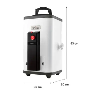 Calentador Para Agua de Paso Calorex Poderus 06 Gas Natural 3270535 Blanco