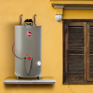 Calentador Para Agua de Deposito Rheem Todo Terreno 3g/48l Gas LP 29v13hr/692210 Gris