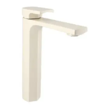 Monomando Alto Para Lavabo Urrea Jym 9440jm.11 Creme