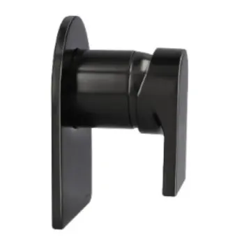 Monomando Para Regadera Urrea Jym 9442jm.6 Brushed Metal Black