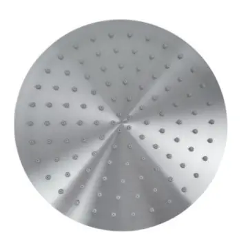 Regadera de Plato Redonda de 25cm Urrea 2225inox.9 Satín