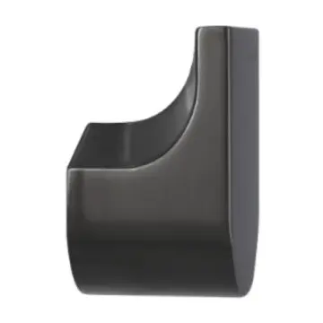 Gancho Sencillo Urrea Jym Jm.06.6 Brushed Metal Black