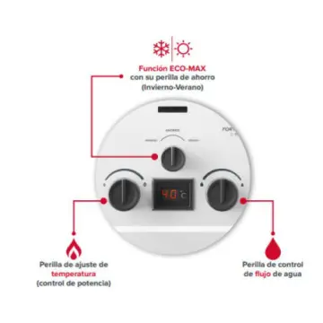 Calentador Instantáneo Fortis S-06 LP 3273028