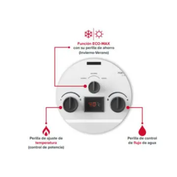 Calentador Instantáneo Calorex Fortis S-09 Para Gas Natural 3273031