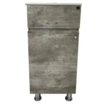 Gabinete Jacof Guinea Concret 41x41 Blanco